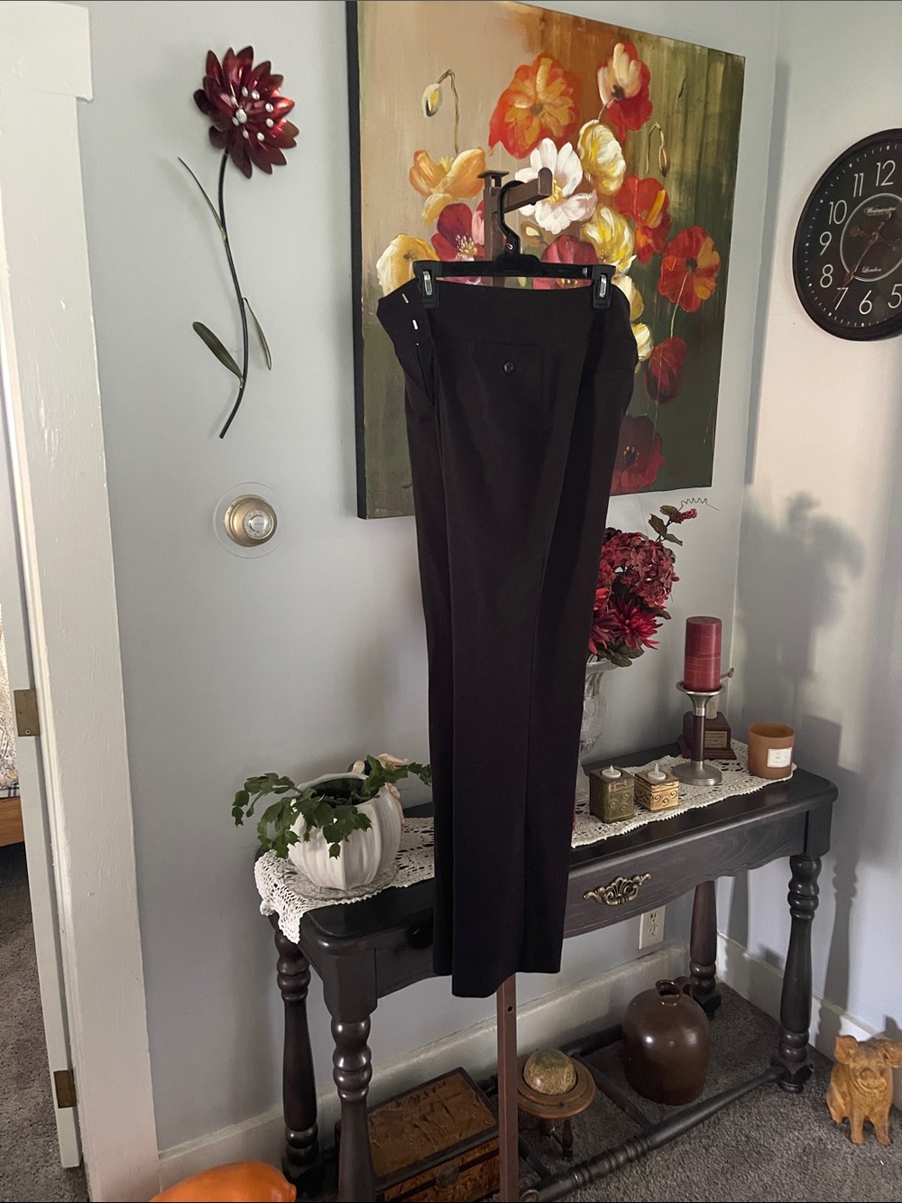 Maurices Black Women's Dress Pants - Straight Leg